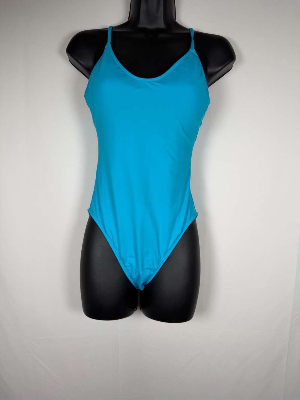 La Blanca Bright Turquoise‎ Scoop One-Piece Swimsuit